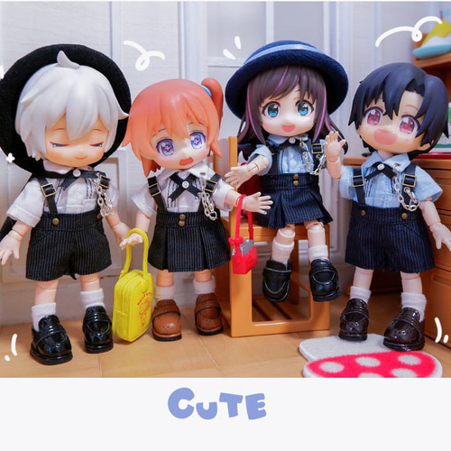 オビツ11、ねんどろいどどーる服 楽天市場】オビツ11 ドール 人形 服 衣装 つなぎ デニム アウト