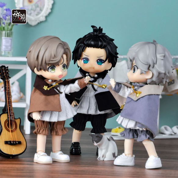 オビツ11服 マント ワンピース パンツ ob11服 ねんどろいどどー