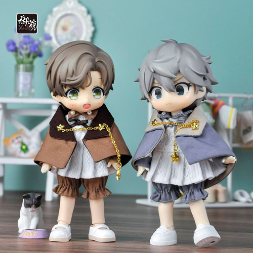 オビツ11服 マント ワンピース パンツ ob11服 ねんどろいどどー