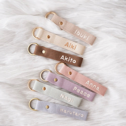 S005【 Airie Original Name Tag 】 オーダーメイド ネームタグ 幅2.5cm 送料無料 2枚目の画像