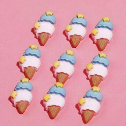 人気の雑貨がズラリ！ P148《2個》ネイルパーツ 可愛い POP ポップ アイスクリーム ネイルアート用品(筆など)
