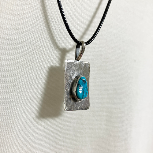 スリーピングビューティー ターコイズ トルコ石 シルバー ネックレス