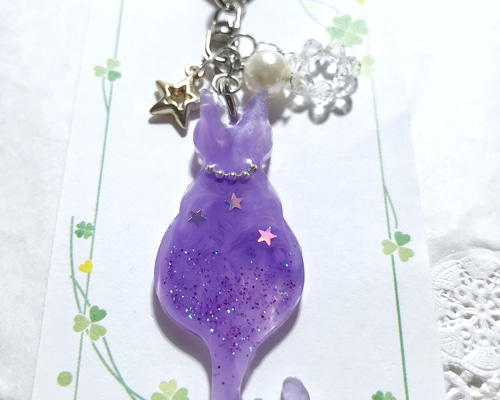 高価ハンドメイド・手芸 - 水引 まねき猫 ジャンピング猫 茶猫