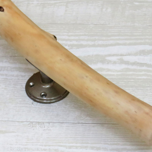 流木取っ手 流木ドアノブ 流木ハンドル H1539 流木手すり 流木ドア