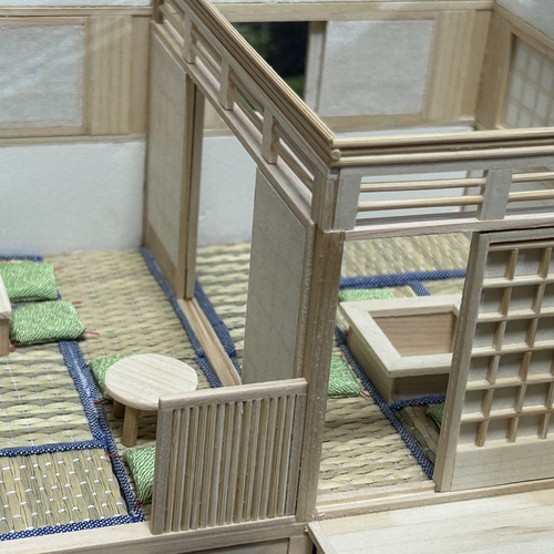 古民家模型 峠乃だんご屋 尺度1/30ドールハウス その他インテリア雑貨