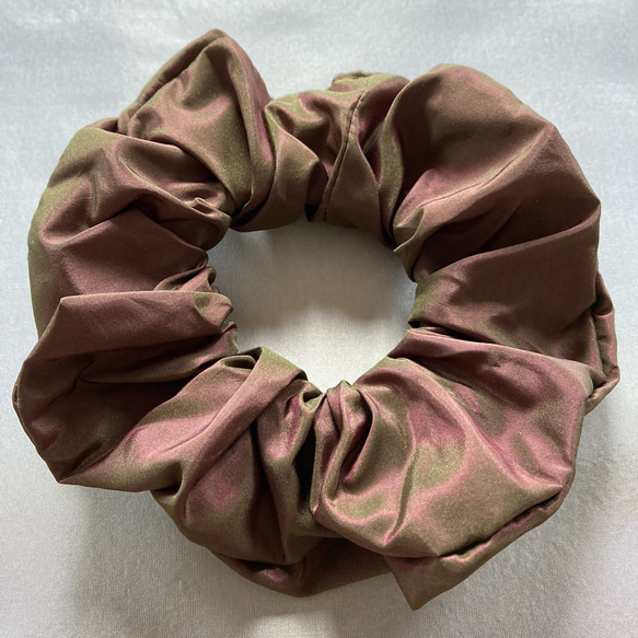 シルクタフタシュシュ〈ドレスカラー・オータム〉First川俣シルク プチギフト サスティナブル 3枚目の画像