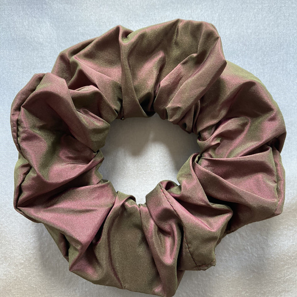 シルクタフタシュシュ〈ドレスカラー・オータム〉First川俣シルク プチギフト サスティナブル 5枚目の画像