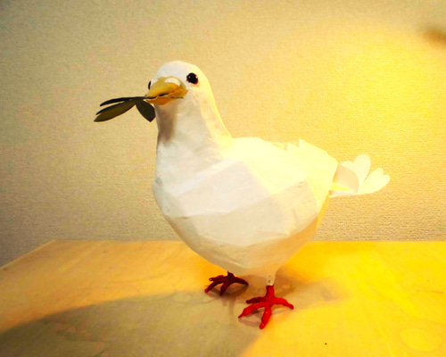 ノアの白鳩 立体・オブジェ 巳道正塵 通販 17900631｜Creema(クリーマ)