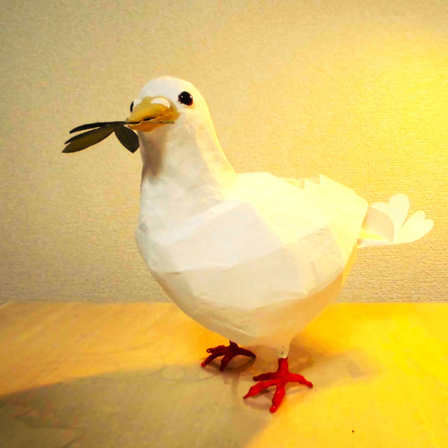 ノアの白鳩 立体・オブジェ 巳道正塵 通販 17900631｜Creema(クリーマ)