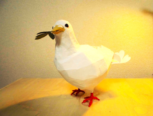 ノアの白鳩 立体・オブジェ 巳道正塵 通販 17900631｜Creema(クリーマ)