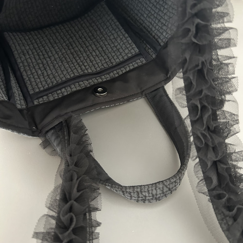 再入荷】チュールパール付きヌビバッグ ショルダーバッグ kiki