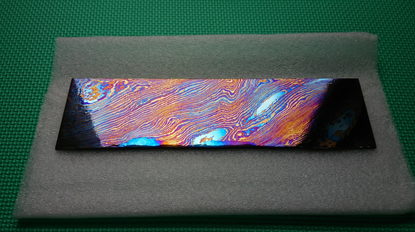 ティマスカス・ロングプレート (チタン合金) Timascus その他アート 