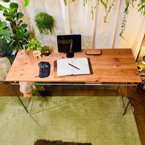 デスク　テーブル　カウンターラック　アイアン家具　ハンドメイド　オーダーメイド デスク テーブル カウンターラック アイアン家具 ハンドメイド