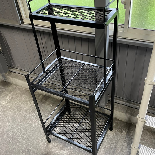 アイアンシェルフ 植物棚 インダストリアル 棚・シェルフ・ラック