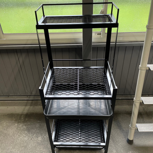 アイアンシェルフ 植物棚 インダストリアル 棚・シェルフ・ラック