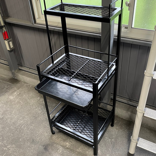 アイアンシェルフ 植物棚 インダストリアル 棚・シェルフ・ラック