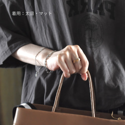 人気【つけっぱなしOK・選べる】トリニティ　サージカルステンレス　3色　3連リング 10枚目の画像