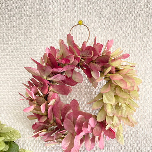 受注制作 手のひらの幸せリース6