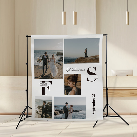 TAPESTRY [PICTURE150 -C-] 150×180 / ウェディングタペストリー 