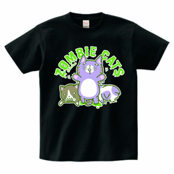 黒猫ジェイソンTシャツ(大人〜子供サイズ) Tシャツ moekonet.moo.jp