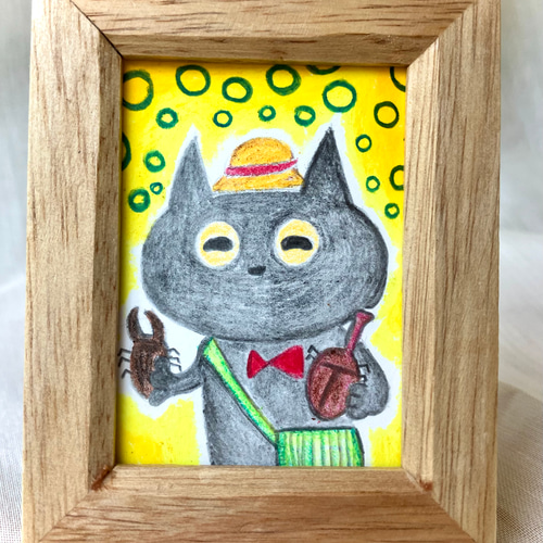 お得になりました！【原画】数量限定1点夏の福袋 夏休み ねこの