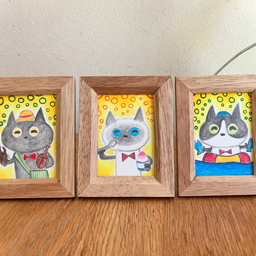 お得になりました！【原画】数量限定1点夏の福袋 夏休み ねこの