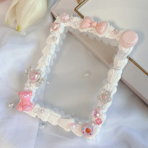 オーダーページ】デコトレカケース・デコスリーブ ピンクセット⑦