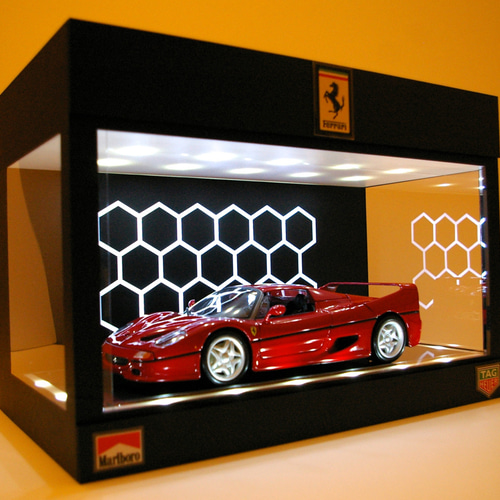 1/43・乱張り＆モザイクタイル・ディスプレーBOX / 照明付ネオジオラマ 1/43・乱張り＆モザイクタイル・ディスプレーBOX / 照明付ネオ