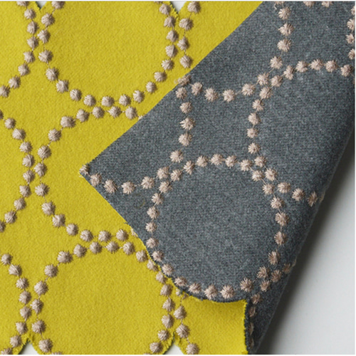 ミナペルホネン スツール タンバリン 太脚B 【 イエロー/グレー