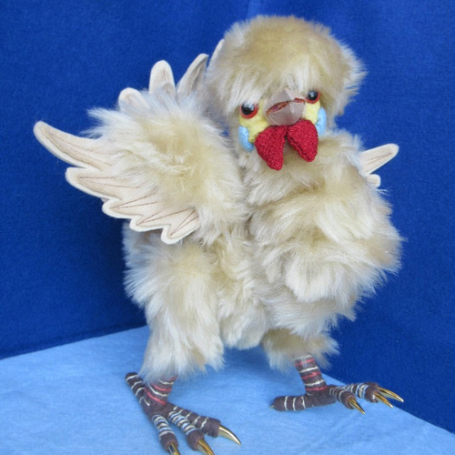 鶏 ポージング にわとり ぬいぐるみ 作家様作品 くねくねポー