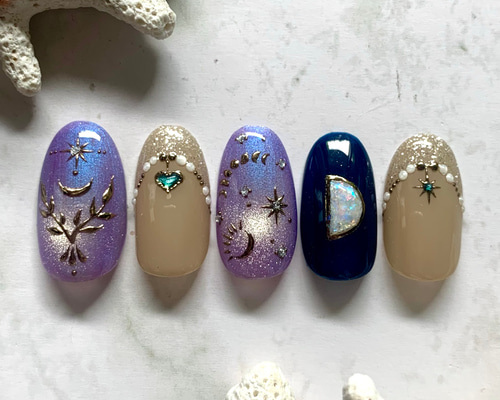 ネイルチップ・付け爪 moon Under the Moon – DASHING DIVA JAPAN