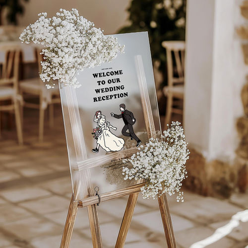 似顔絵イラスト プレゼント 結婚式 似顔絵 ウェルカムボード