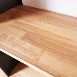 天然木とアイアンの大きなラック / W100×H90×D30 / リビング 食器棚 陳列棚  什器 / 完成品 10枚目の画像