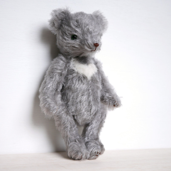 ツキノワグマ グレー ぬいぐるみ Miyano Kie 通販 17905019｜Creema