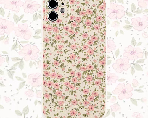 CASSETiFY ピンク花柄 iPhoneケース 1539f359120f603e462861df7e19cc