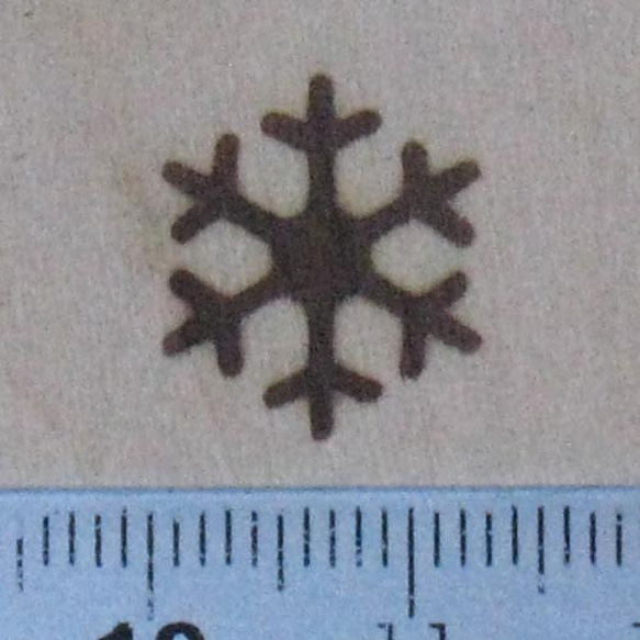 雪の結晶60W焼印電気ごてセット 2枚目の画像