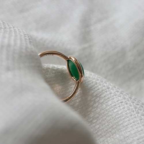 K10[インペリアルjadeite]翡翠ring 指輪・リング STUDIO TENTEN