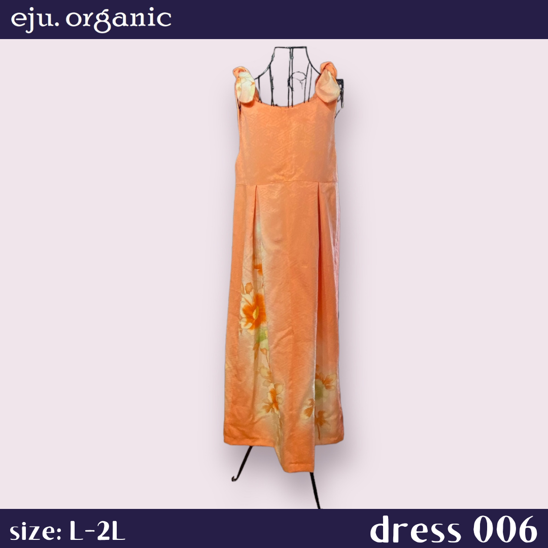 eju.organic【kimono dress 006】着物ドレス、留袖ドレス、ワンピース、着物リメイク