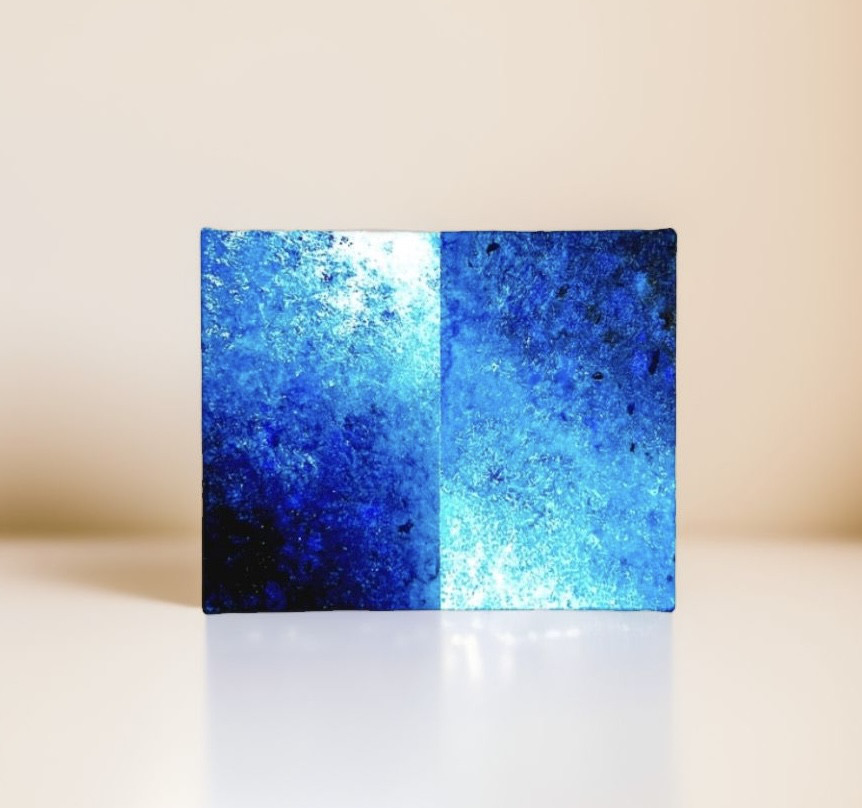 抽象画 零107】絵画 宇宙 青 空 海 抽象画 原画 インテリア 絵画 零