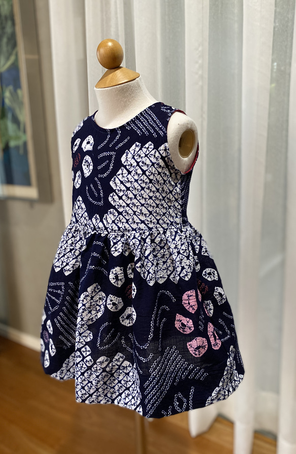 通常出品︎♡120cm♡浴衣ドレス♡ハンドメイド♡ワンピース くわ 通常出品︎♡120cm♡浴衣ドレス♡ハンドメイド♡ワンピース くわ