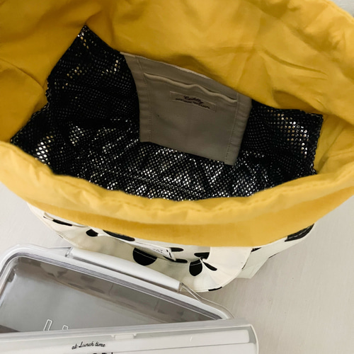 洗える！保冷お弁当袋(ドット)◇ランチバッグ 保冷バッグ 弁当箱