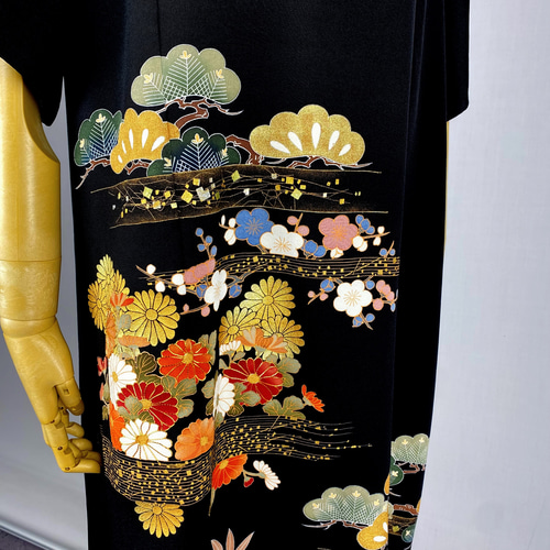 黒留袖リメイク　フォーマルワンピース他4点セット 黒留袖リメイク フォーマルワンピース他4点セット - メルカリ