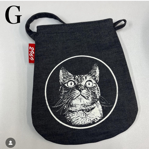 一流の品質 ねこ柄岡山デニムショルダーバッグ ショルダーバッグ 2969. 通販 ショルダーバッグ