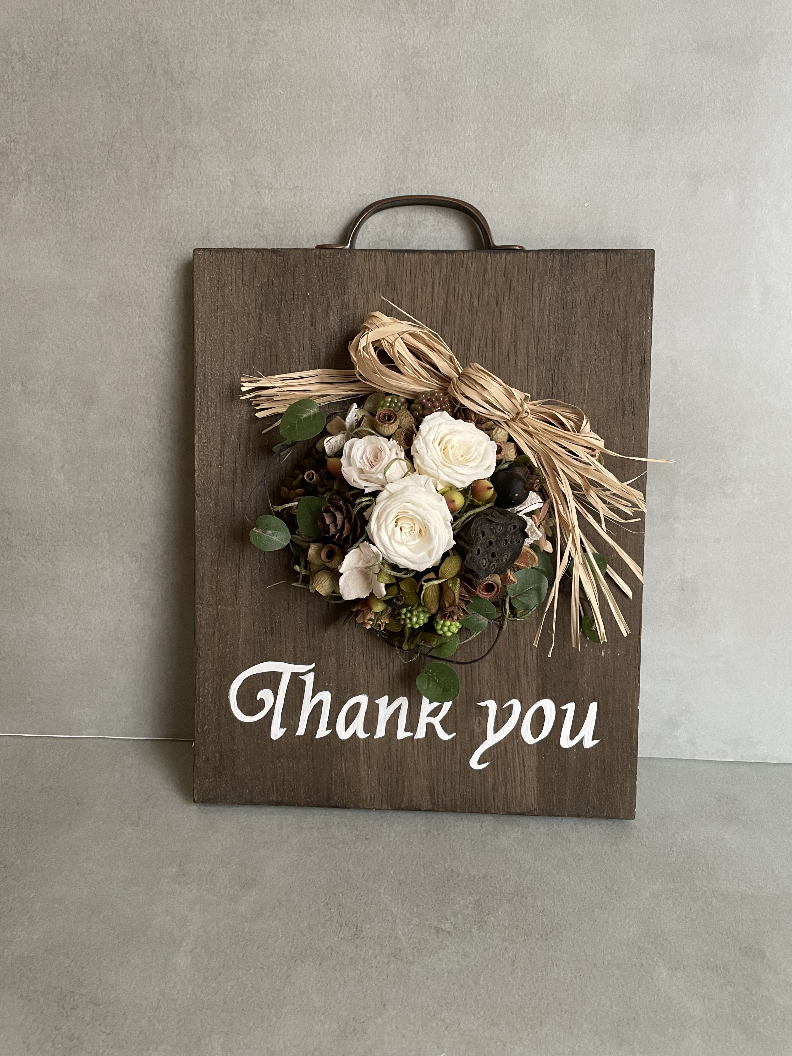 Thank you ボードアレンジ