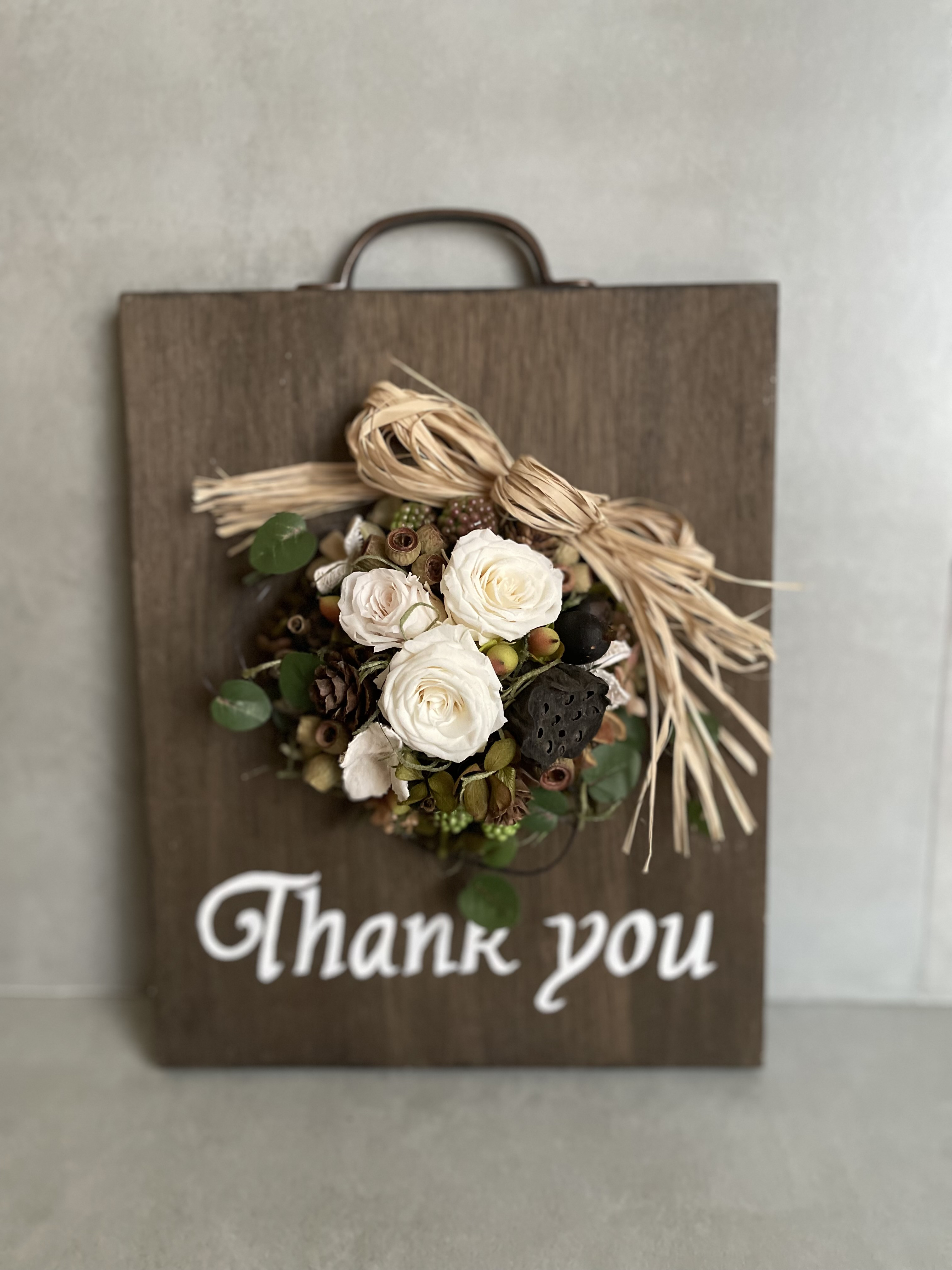 Thank you ボードアレンジ