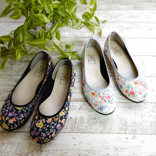 ☔/☀撥水加工で雨の日にも安心☂かわいい花柄♪♪柔らかい•フラット  