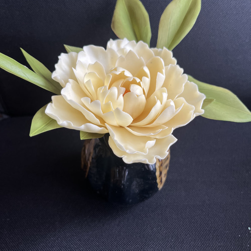 クレイフラワー芍薬 アートフラワー Aki 通販 17906694｜Creema