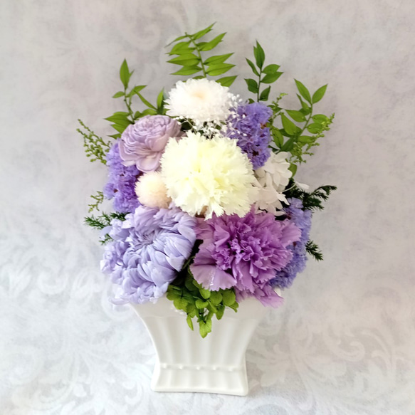 仏花 プリザーブドフラワー お供え花 供花 お供えプリザーブドフラワー
