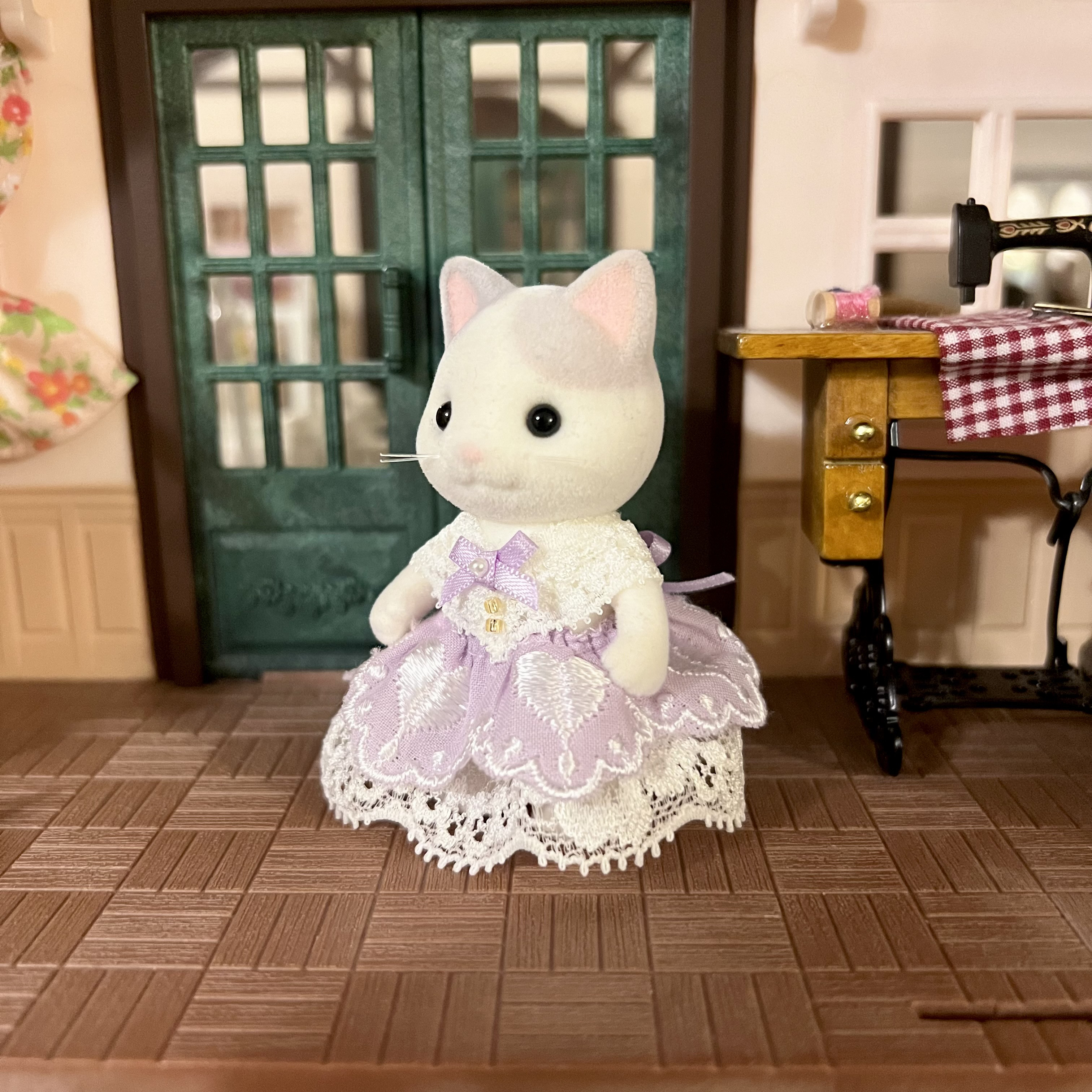 シルバニアファミリー＊ドレス＊女の子サイズ その他人形 merril