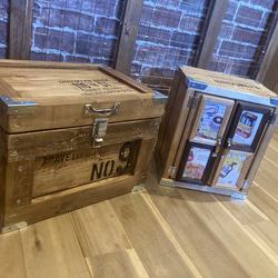 NEWデザインで新登場‼️男前ヴィンテージ風コンテナBOX